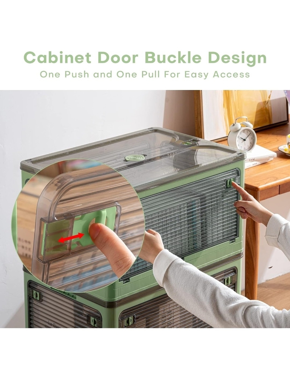 XL Collapsible Storage Bin with Wheels(60x42x34cm) Buyer's Choice ๐ก Or ๐ข Or ๐ต - Picture 5 of 14
